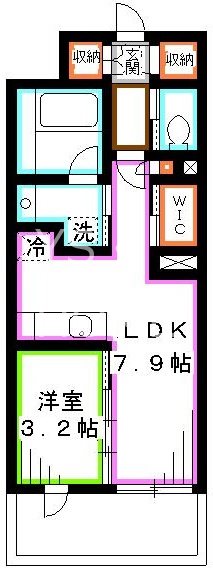 Ｈ-スクエア吉祥寺　 間取り