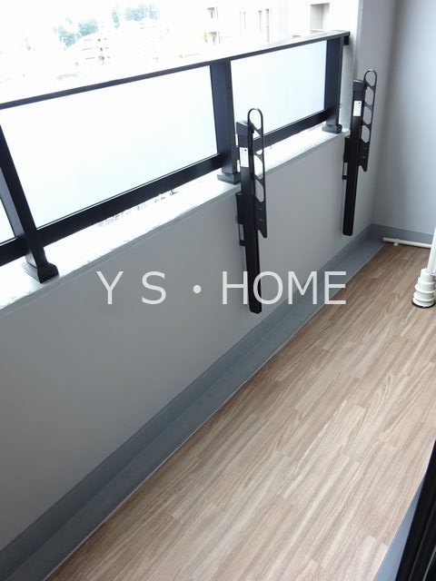 レジディア国立 ベランダ