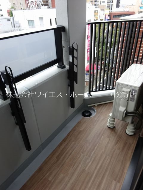 レジディア国立 ベランダ