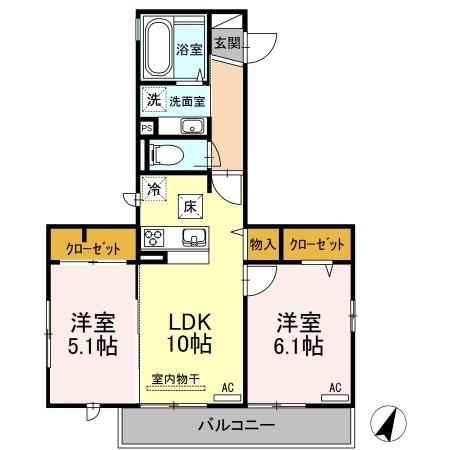 アム・ベヒライン 間取り