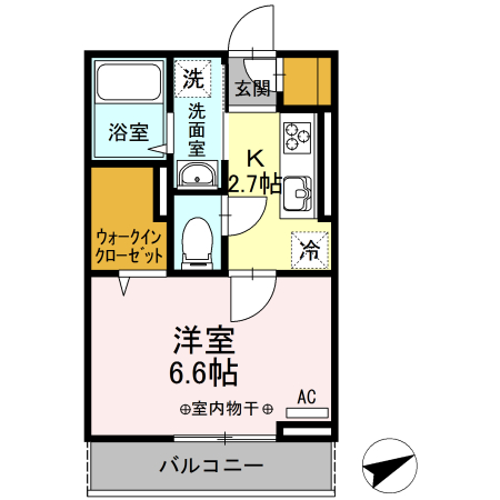 プルミエール柴崎 間取り図