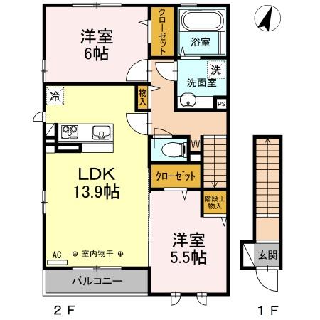アンジュール 間取り