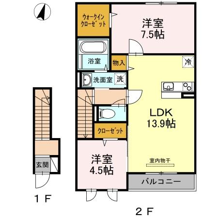 ジュパンスクルート 間取り