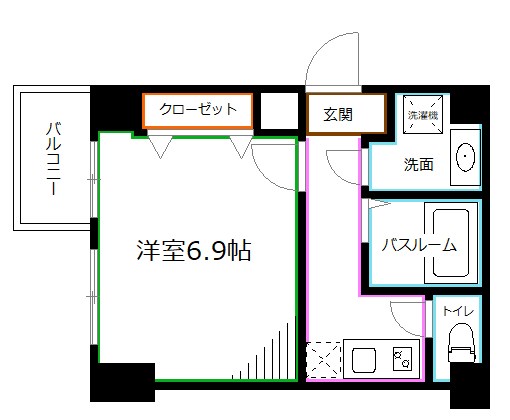 GROWS西荻窪(グロース西荻窪) 間取り