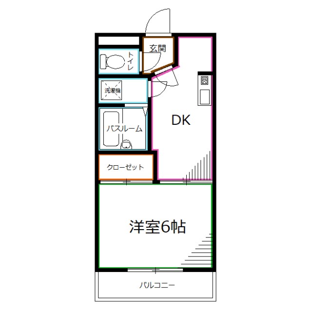 ノースランド国立 間取り