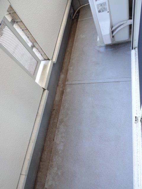 アルカンシェル ベランダ