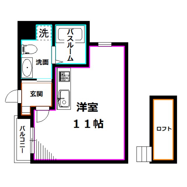 リッツ関町 間取り