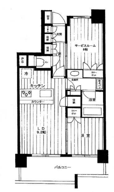 アーデルグラン国立 間取り