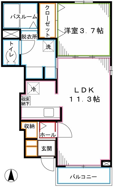 アルカンシェル 間取り