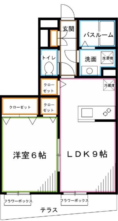 ブライトンテラス荻窪 間取り