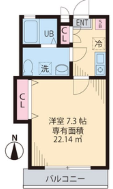 フローレンス一橋　3号館 間取り