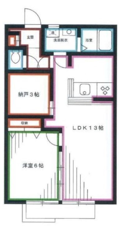 CasaVerde南荻窪D棟 間取り