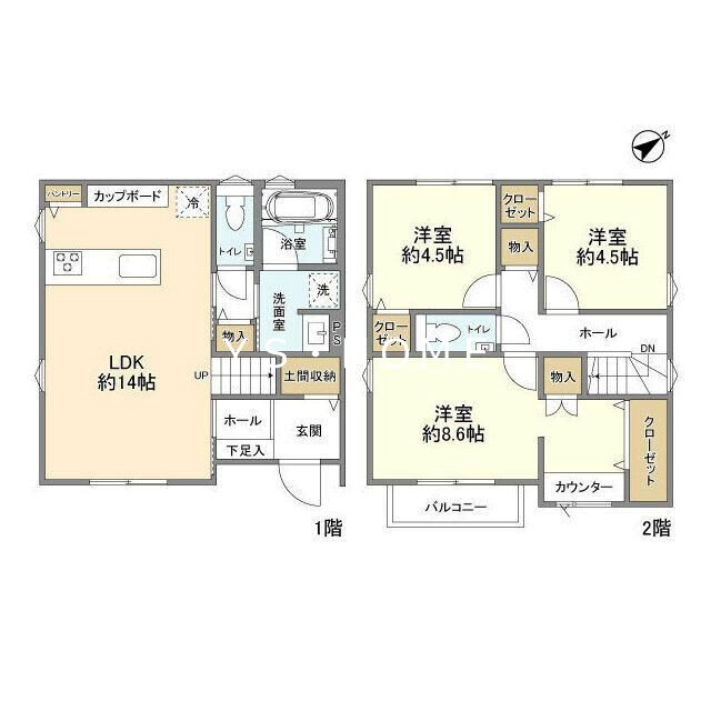 Kolet三鷹大沢#02 間取り