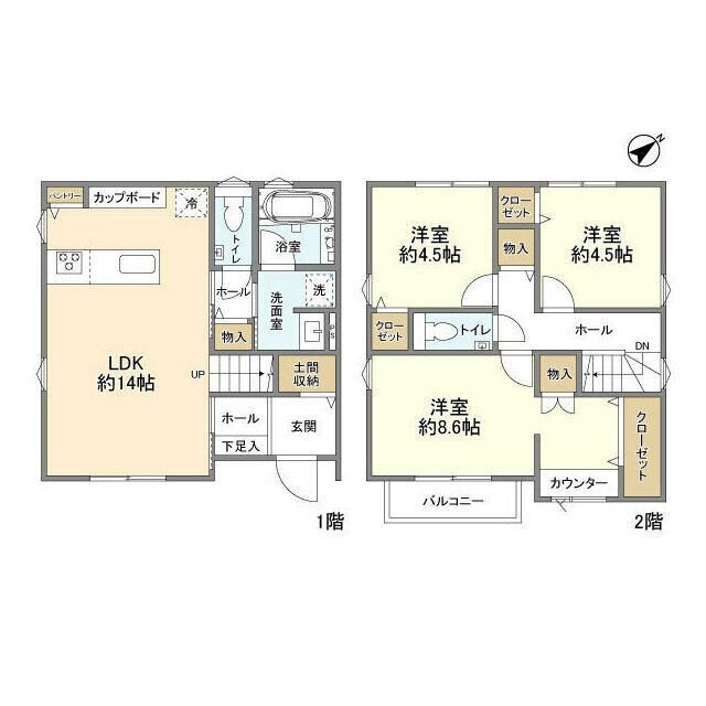 Kolet三鷹大沢＃05 間取り