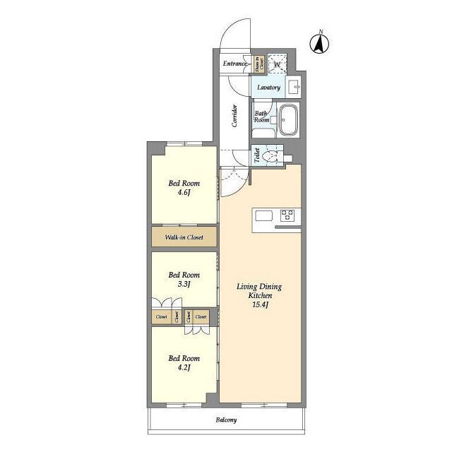 アジールコート練馬中村橋 間取り