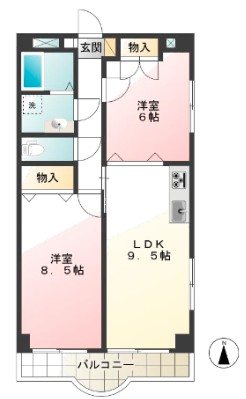 フォレスト武蔵野 間取り