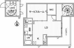 Back Lane House 間取り図