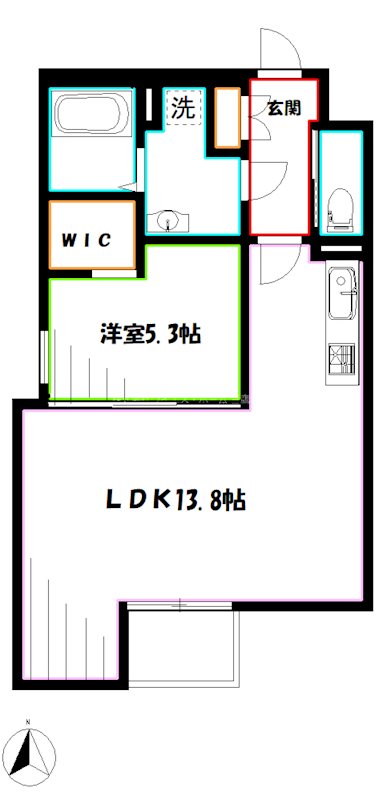 ＮＯＺＯＭＩＯ吉祥寺 間取り