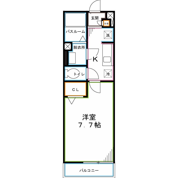 リブリ・虹 間取り