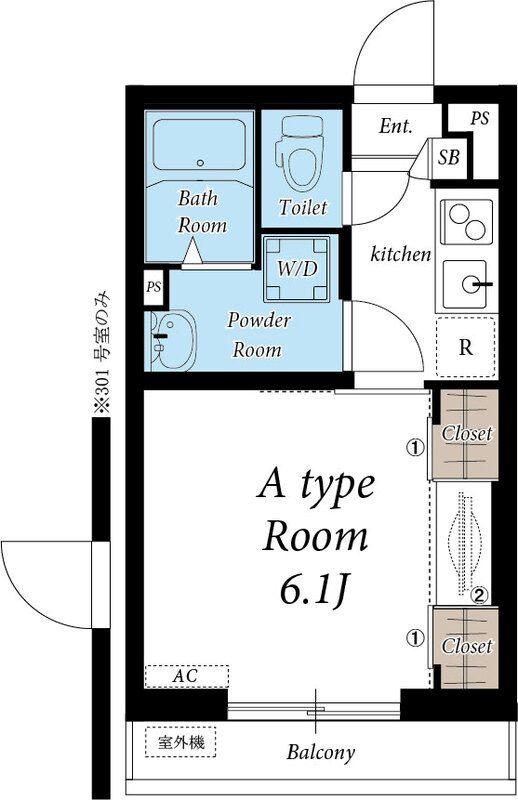 リブリ・ルビアス 間取り
