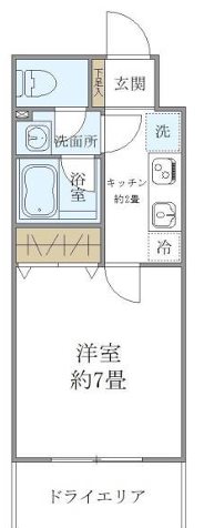 as　Cabins 間取り