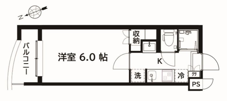 ラ・フローラ武蔵野Ⅰ 間取り
