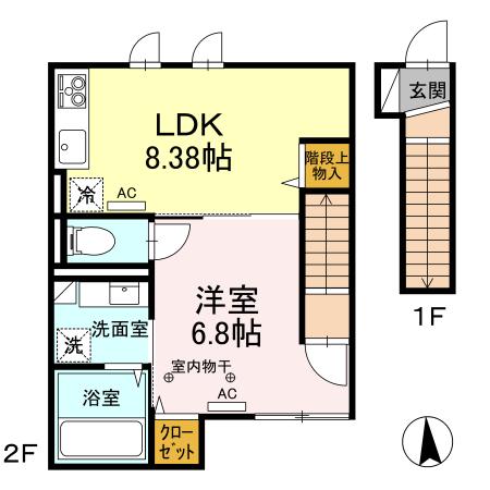 ブルースカイ 間取り