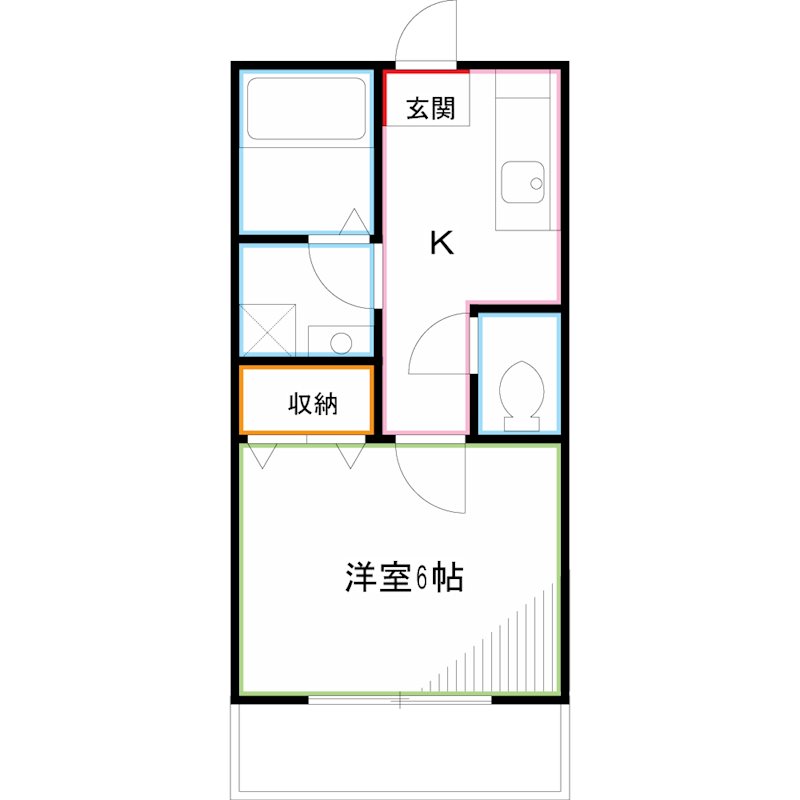 サニーコート  間取り