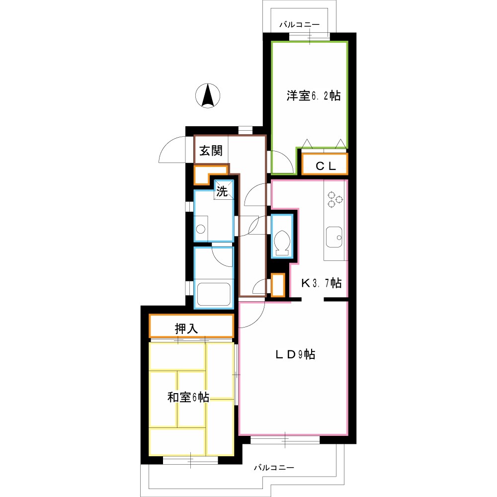 井の頭パーク・プラザ 間取り