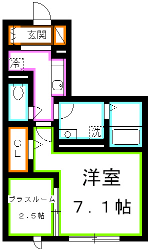 コートクレール 間取り