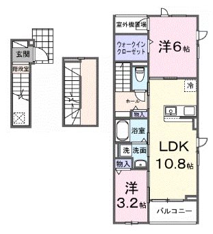 ヒカルサ西東京向台ウエスト 間取り
