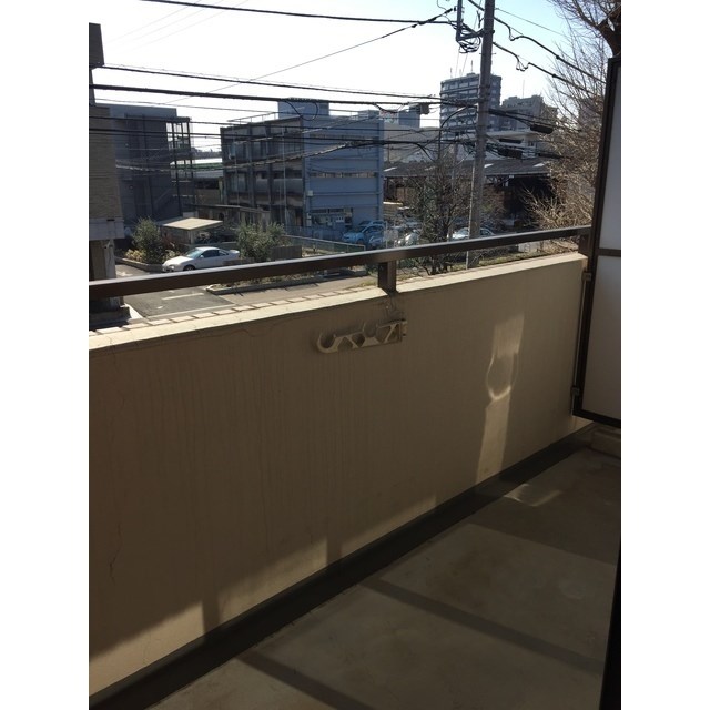 武蔵野パークヒルズ ベランダ