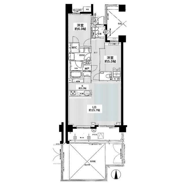 ザ・パークハウス上石神井レジデンス 間取り