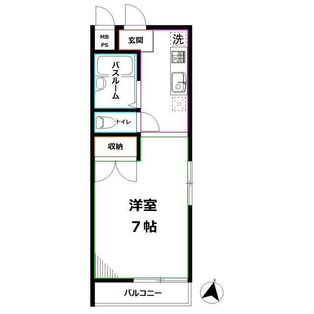 ヴィラクレール 間取り