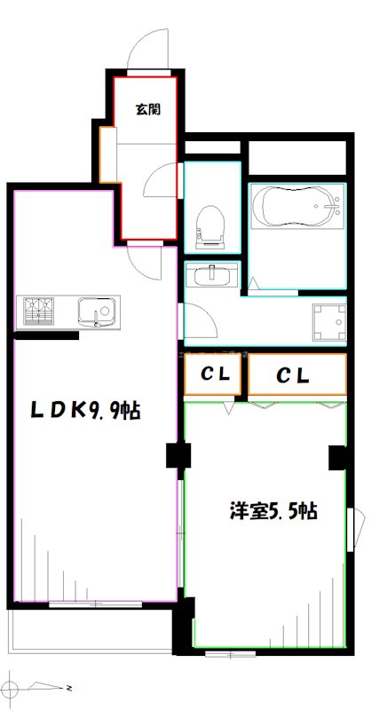 カーサ・ファミリオ 間取り