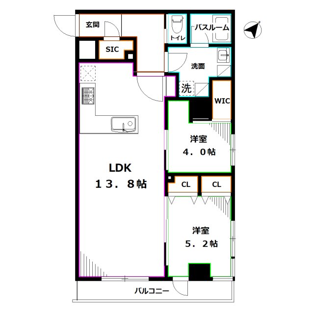 STANDZ高井戸 間取り