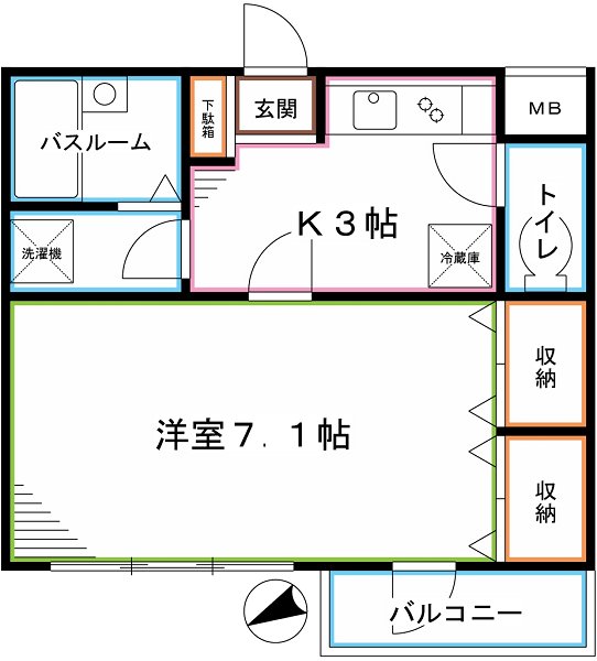 アプレシティ国分寺 間取り