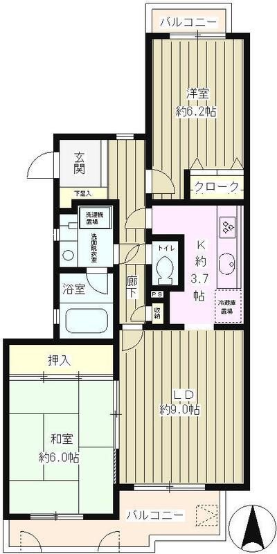 井の頭パーク・プラザ  間取り