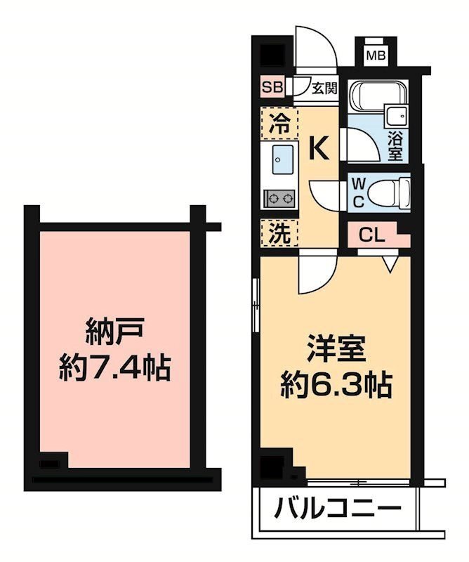 ブライズ新宿中井 間取り