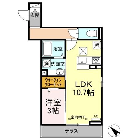 ソレール西久保 間取り