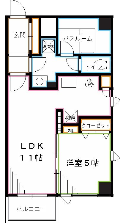 コートルミエール 間取り