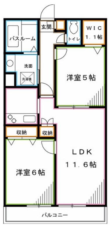 ミラージュビュー荻窪 間取り