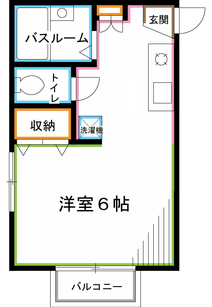 ＶＩ　ＶＡＮ 間取り