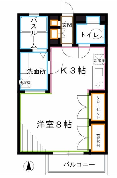 Perfume OGIKUBO 間取り