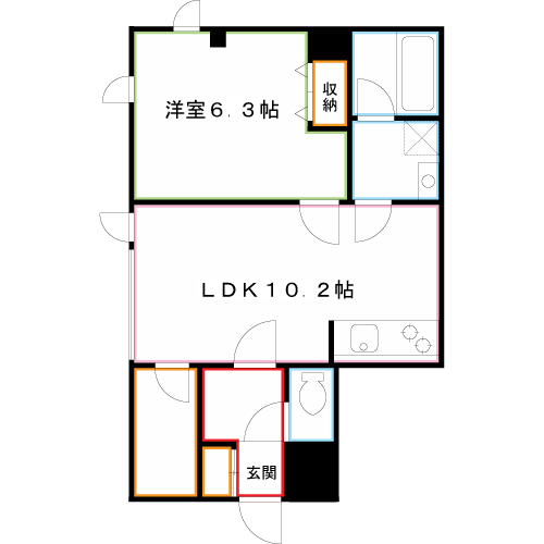 ラ・ヴェール吉祥寺 間取り