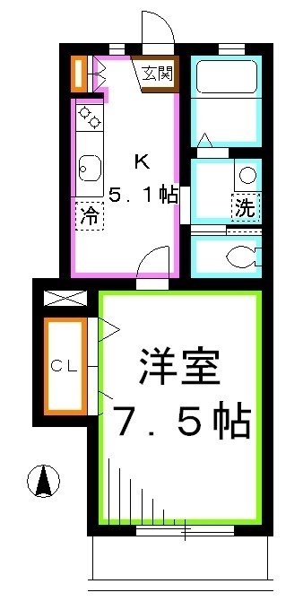 ヴァンクール 間取り