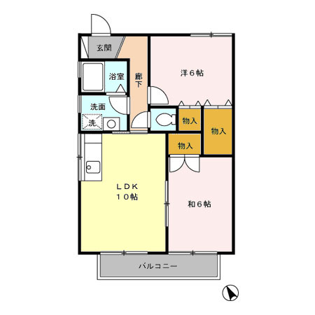 セジュールＳＳ 間取り