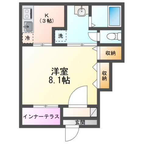 Halelea・Aoba(ハレレア・アオバ) 間取り