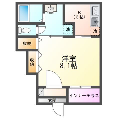 Halelea・Aoba（ハレレア・アオバ） 間取り