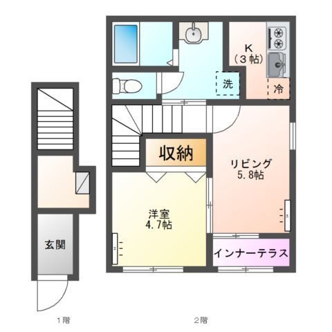 Halelea・Aoba（ハレレア・アオバ） 間取り